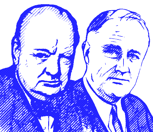Roosevelt & Churchill